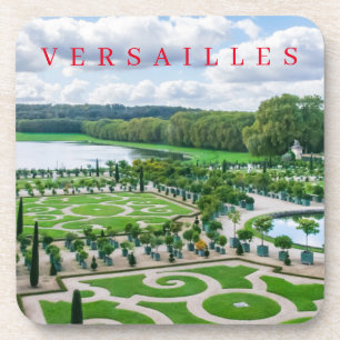 Dessous-de-verre Jardins du château de Versailles vue dessous de ve