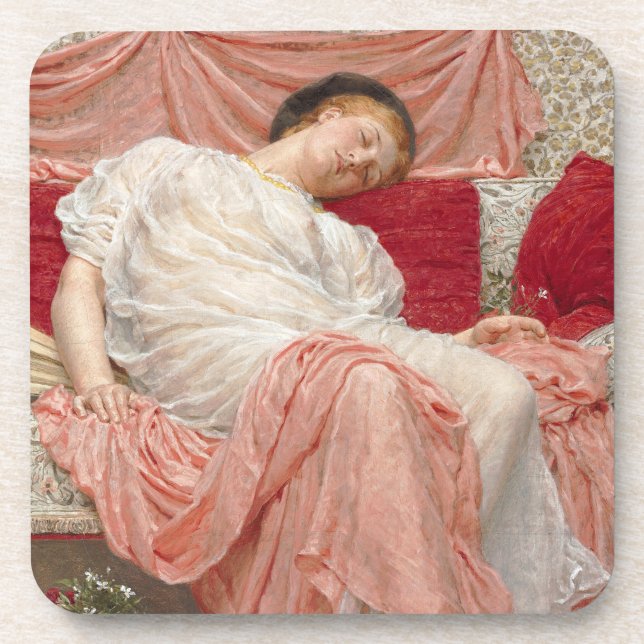 Dessous-de-verre Jasmine par Albert Joseph Moore, Victorian Fine Ar (Devant)