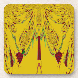 Dessous-de-verre jaune