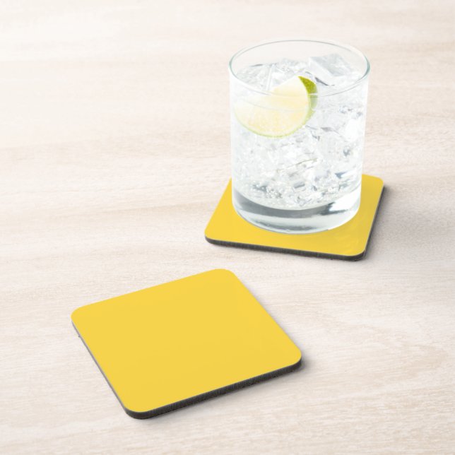 Dessous-de-verre Jaune (Côté Droit)