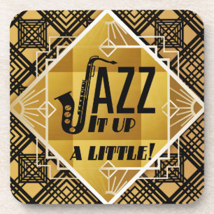 Dessous-de-verre Jazz Art déco
