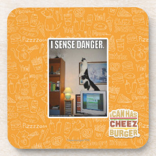 Dessous-de-verre Je sens le danger