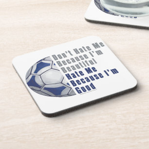 Dessous-de-verre Je Suis Beau Je Suis Bon Futbal