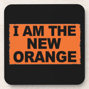 Dessous-de-verre Je suis la nouvelle orange