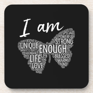 Dessous-de-verre Je suis une loi unique forte de l'attraction Posit