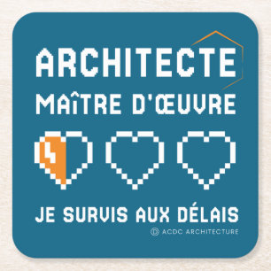 Dessous-de-verre Je survis aux délais