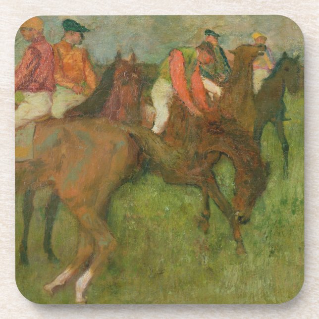 Dessous-de-verre Jockeys d'Edgar Degas |, 1886-90 (Devant)