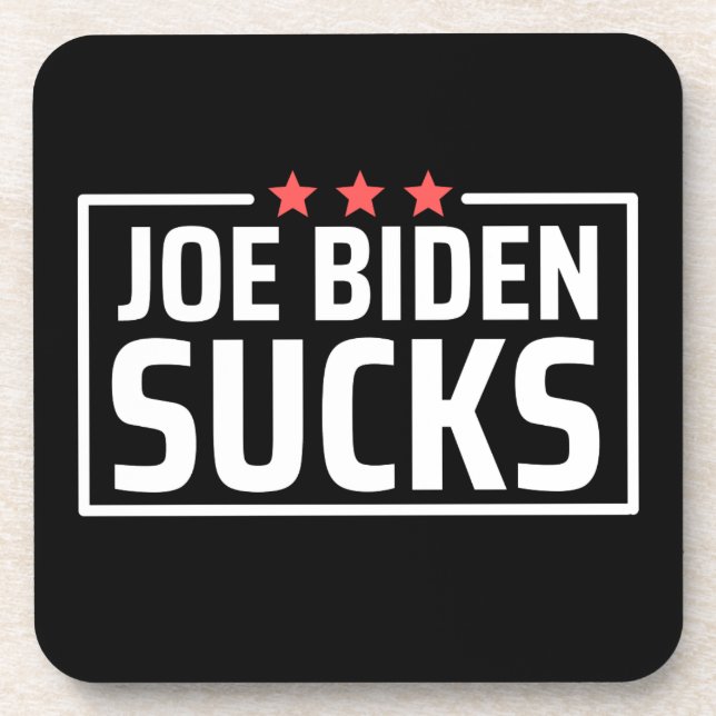 Dessous-de-verre joe Biden Sucks (Devant)