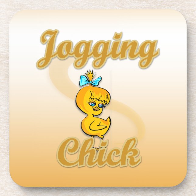 Dessous-de-verre Jogging Chick (Devant)