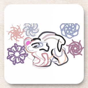 Dessous-de-verre Joie de l'ours polaire