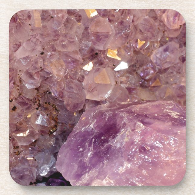 Dessous-de-verre Jolie en cadeau de fille rose pour les filles (Devant)