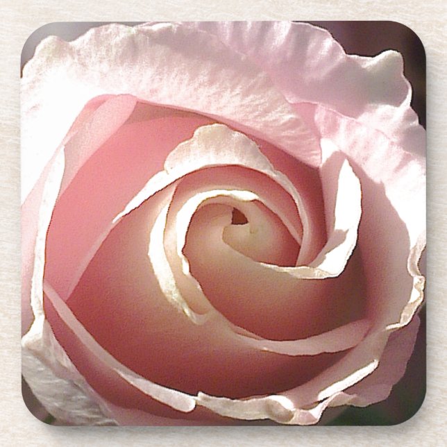 Dessous-de-verre Jolie rose (Devant)