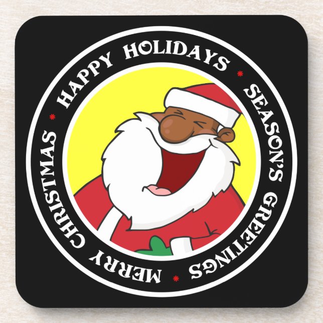 Dessous-de-verre Jolly Black Saint Nicholas (Devant)