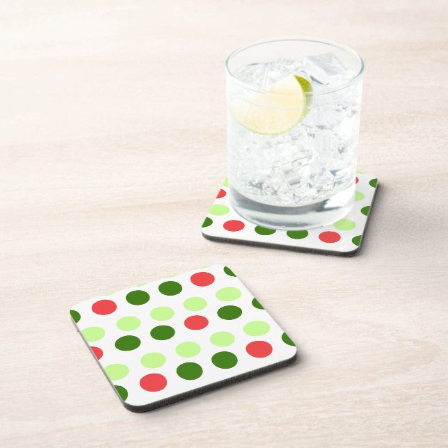 Dessous-de-verre Jolly Holiday Polka Dots (Côté Droit)
