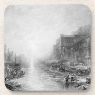 Dessous-de-verre Joseph Mallord William Turner   l'embarquement de