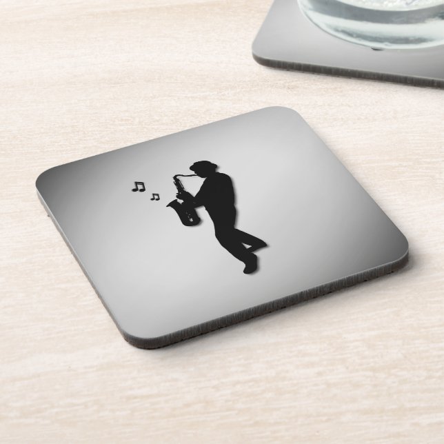 Dessous-de-verre Joueur de saxophone (Côté gauche)