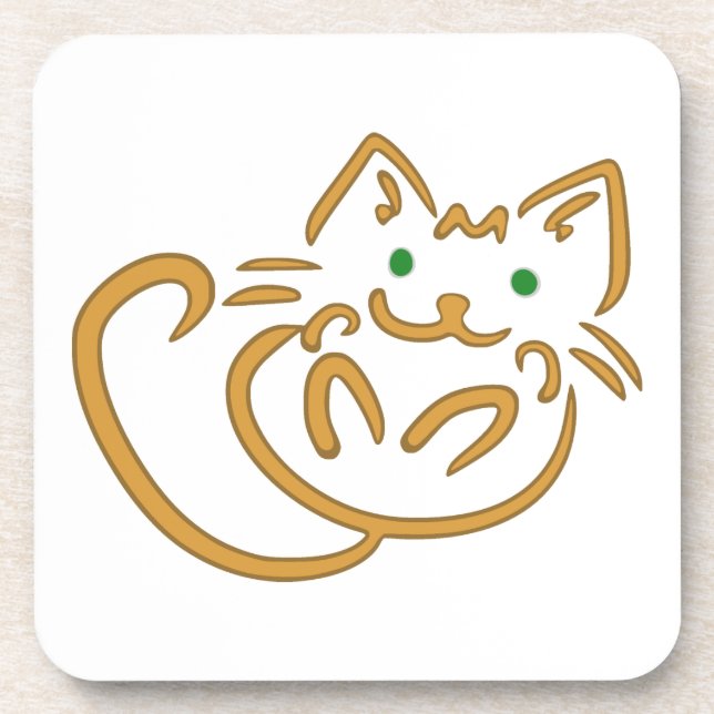 Dessous-de-verre Joueur Kitty (Devant)