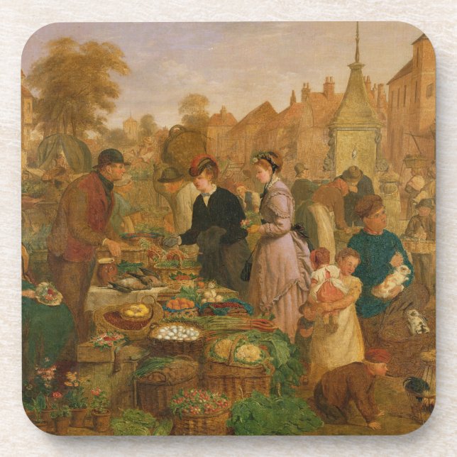 Dessous-de-verre Jour du marché (Devant)