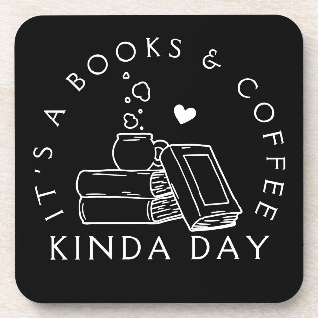 Dessous-de-verre Journée Livres et Café (Devant)