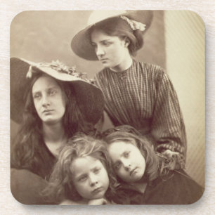 Dessous-de-verre Jours d'été, c.1866 (copie d'albumen d'un collodio