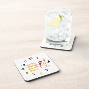 Dessous-de-verre Jovely Snowman Christmas Merveilleuse Vision