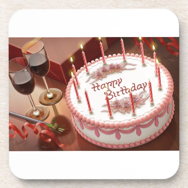 Dessous-de-verre Joyeux anniversaire ! (Devant)