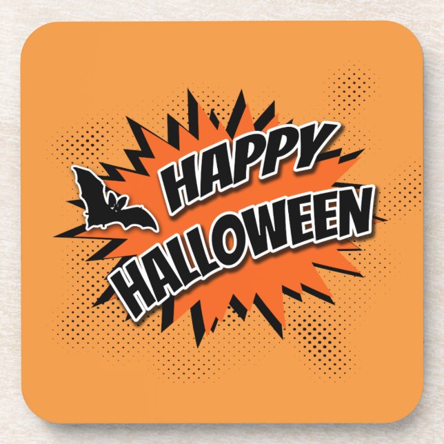 Dessous-de-verre Joyeux Halloween (Devant)