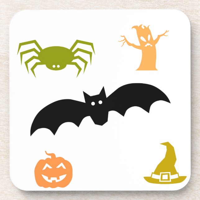 Dessous-de-verre Joyeux Halloween (Devant)