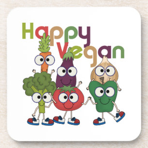 Dessous-de-verre Joyeux Vegan