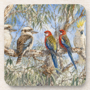 Dessous-de-verre Juchés parmi les eucalyptus
