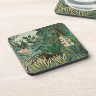 Dessous-de-verre Jungle équatoriale, 1909 (huile sur la toile)