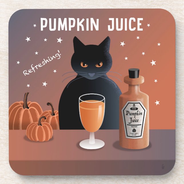 Dessous-de-verre Jus de citrouille (Devant)
