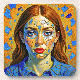 Dessous-de-verre « Kaela » - Motif d'un passé