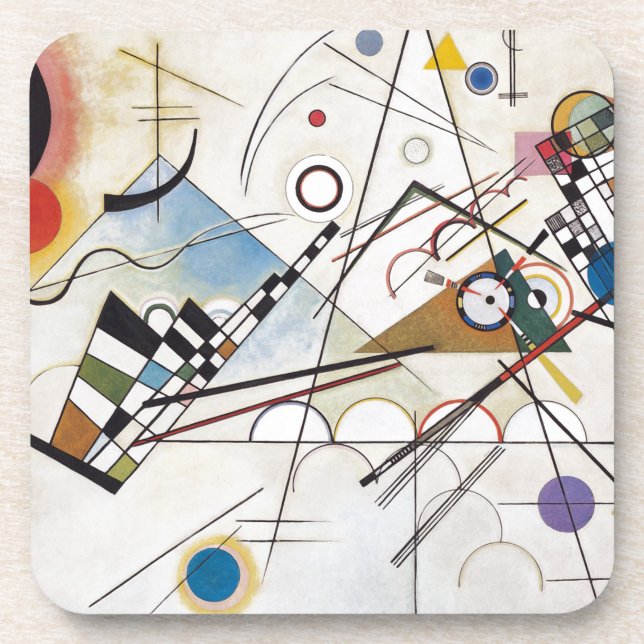 Dessous-de-verre Kandinsky 1923/composition viii/pixdezines (Devant)