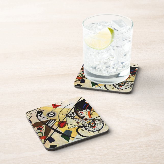 Dessous-de-verre Kandinsky - Ligne Transverse (Côté Droit)