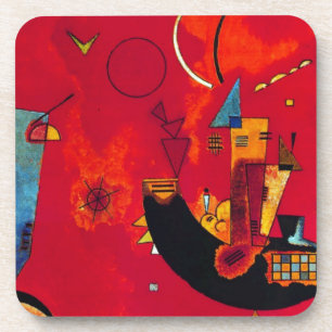 Dessous-de-verre Kandinsky Mit und Gegen