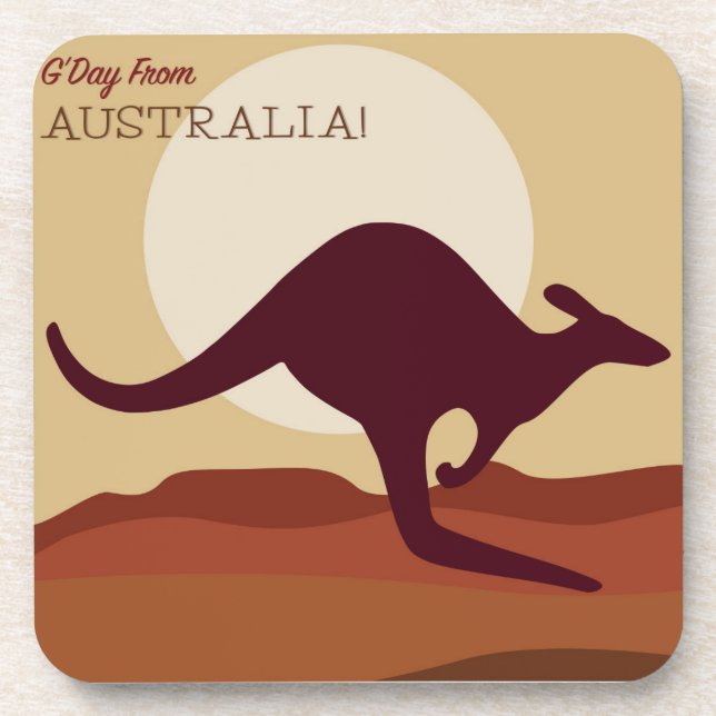Dessous-de-verre Kangaroo externe (Devant)