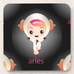 Dessous-de-verre kawaii aries