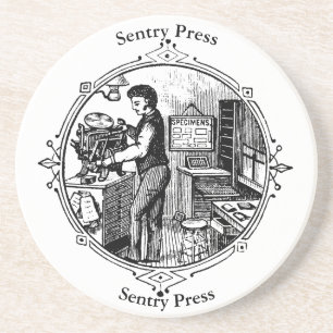 Dessous de verre Kelsey Letterpress