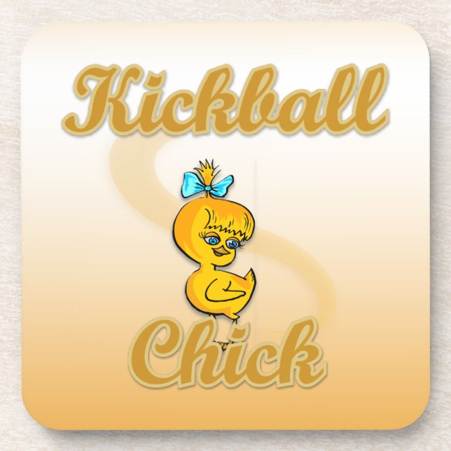 Dessous-de-verre Kickball Chick (Devant)