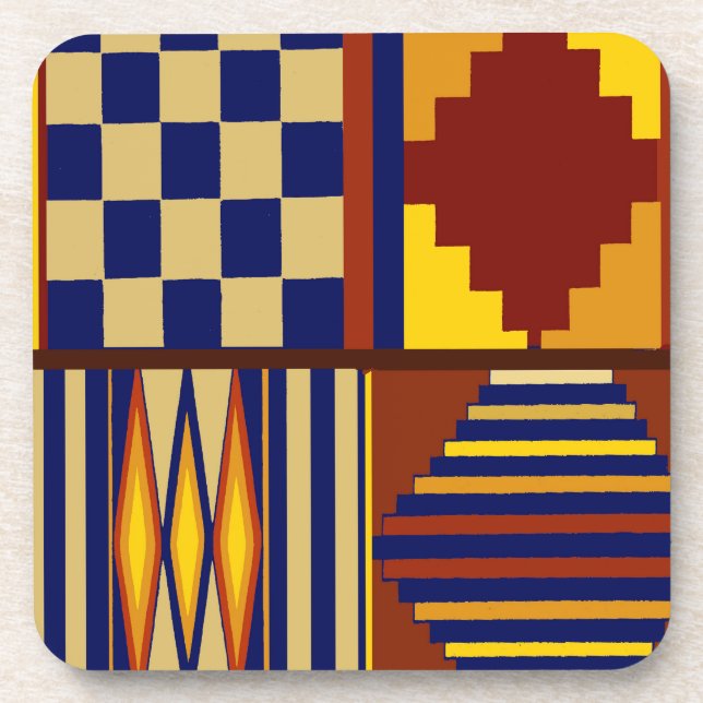 Dessous-de-verre Kilim Prayer Conception du tapis (Devant)