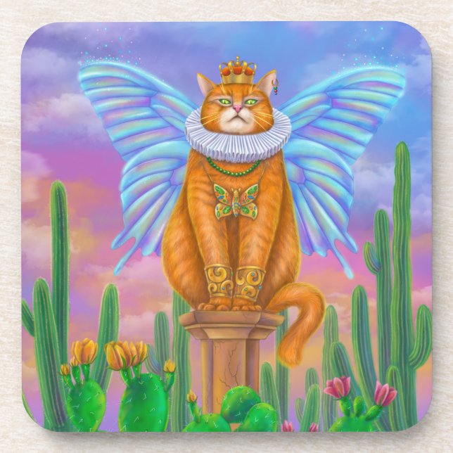 Dessous-de-verre King cat (Devant)