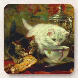Dessous-de-verre Kittens Tea Party