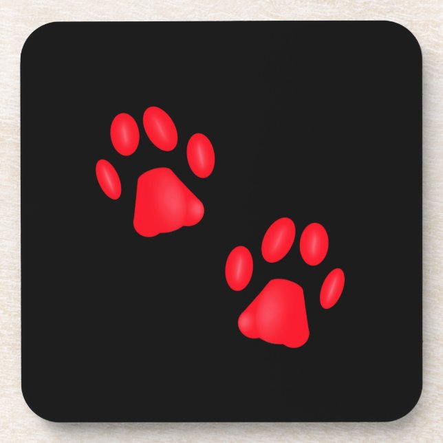 Dessous de verre Kitty Paws (Devant)