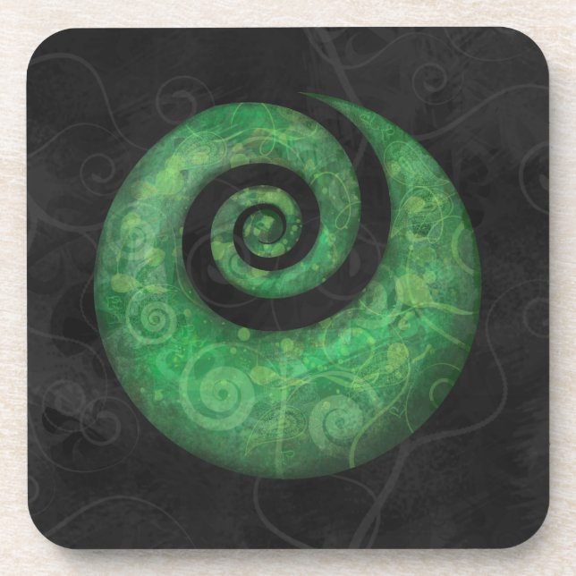 Dessous-de-verre koru (Devant)