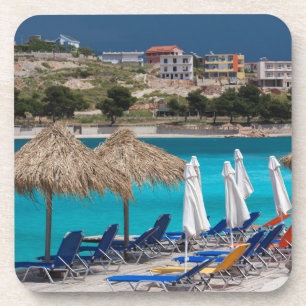 Dessous-de-verre Ksamil, front de mer