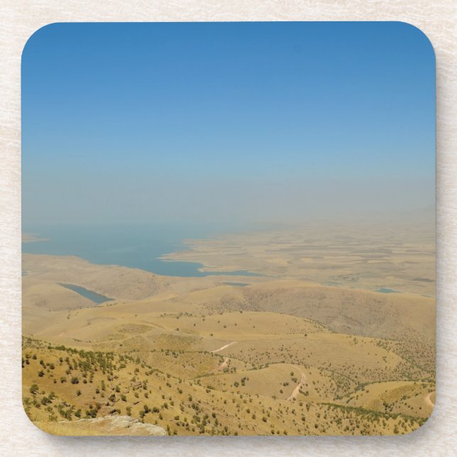 Dessous-de-verre Kurdistan, lac Dukan (Devant)