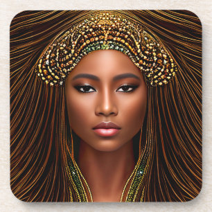 Dessous-de-verre La beauté africaine de Regal : célébrer l'histoire