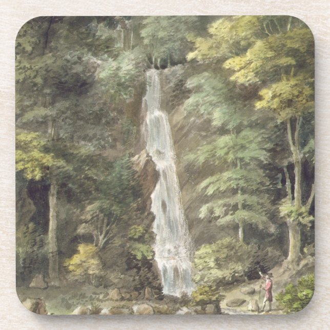 Dessous-de-verre La cascade de cascade chez Hestercombe fait du (Devant)