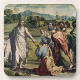 Dessous-de-verre La charge du Christ à St Peter (bande dessinée